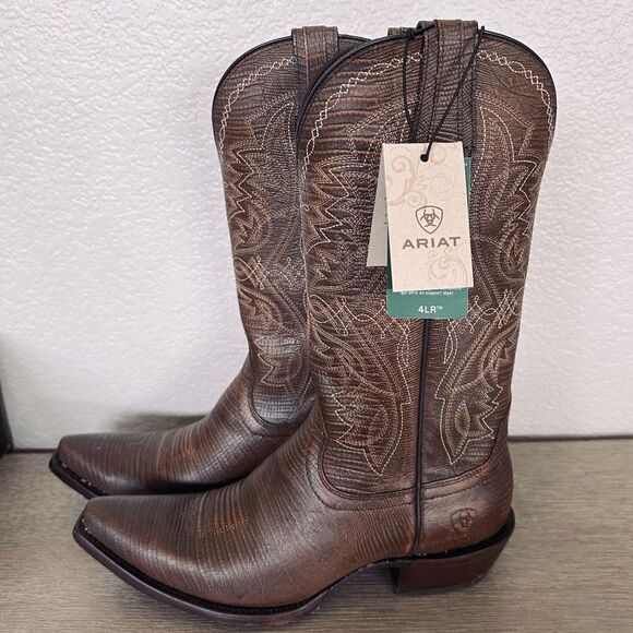 Ariat Shoes - Ariat Alamar Lizard Embossed Cowboy Boots